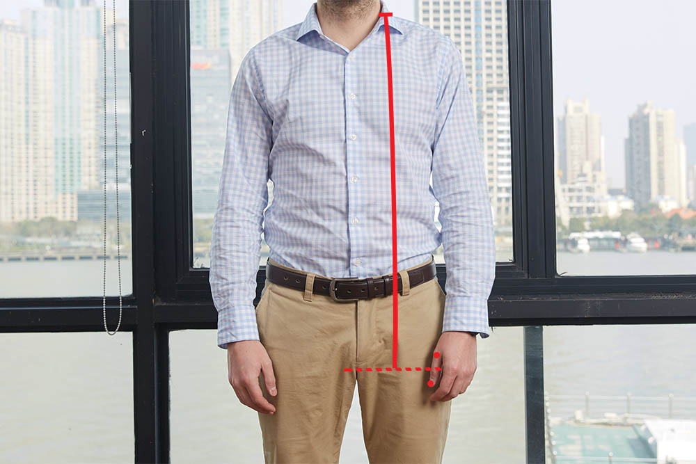 How to measure Jacket length