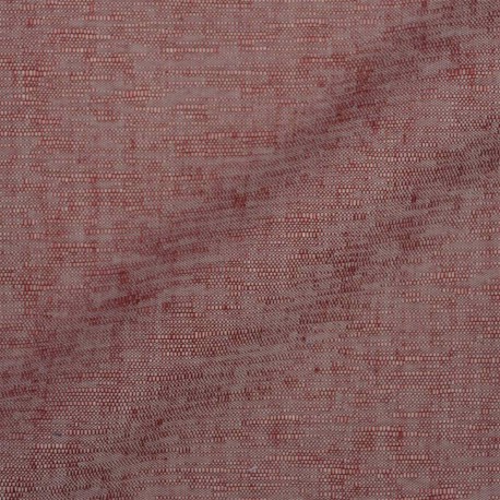 Tailor Made Linen Suit - Red Linen Fabric