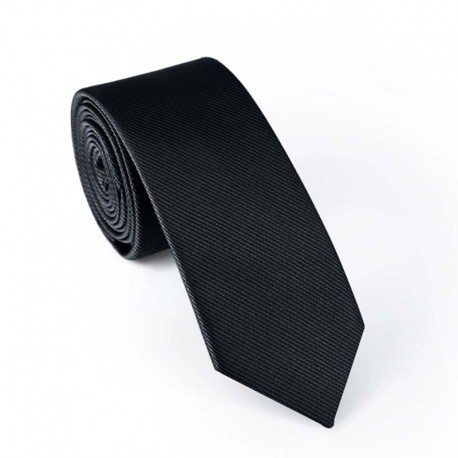Black Slim Tie