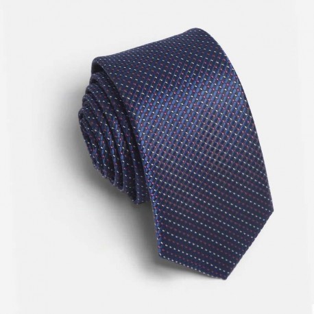 Pattern Blue Tie