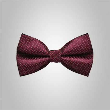 Red Pattern Bow Tie