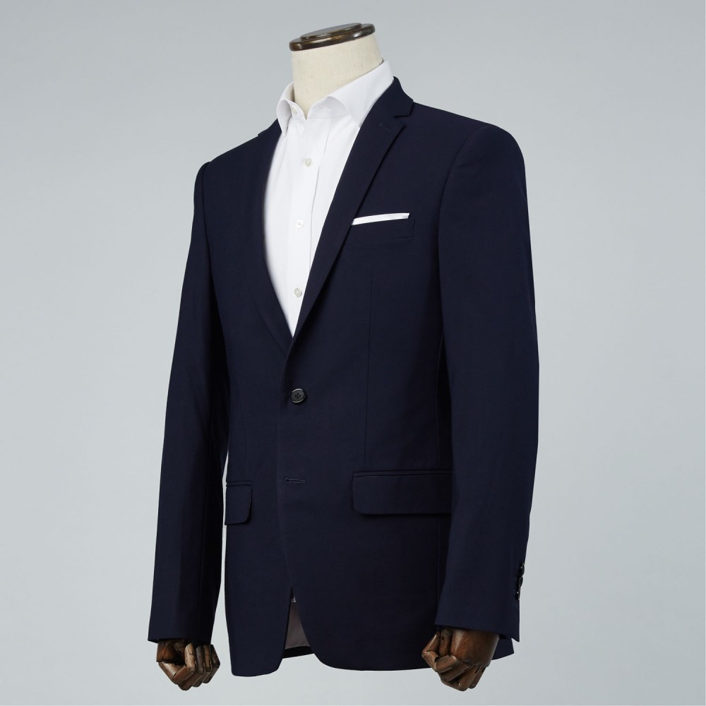 Classic Navy Blue Suit view 2