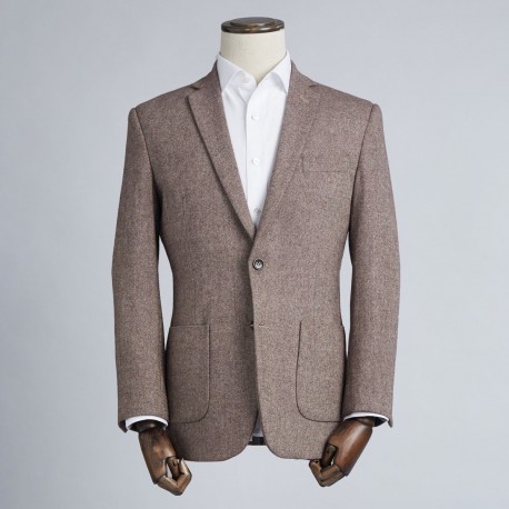 Beige Caviar Suit