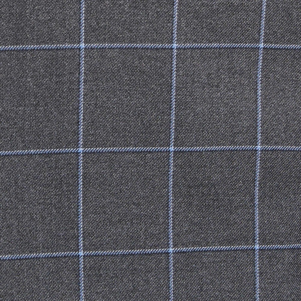 Classic Grey Check Suit view 5