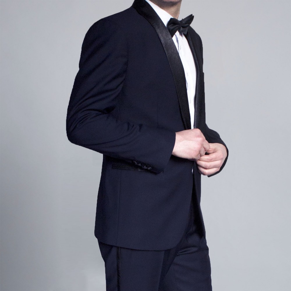 Midnight Blue Shawl Tuxedo view 2