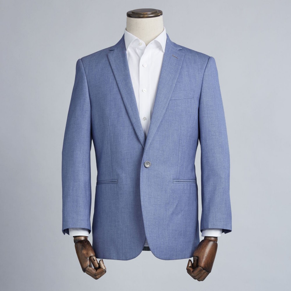 Classic Bleuet Blue Suit