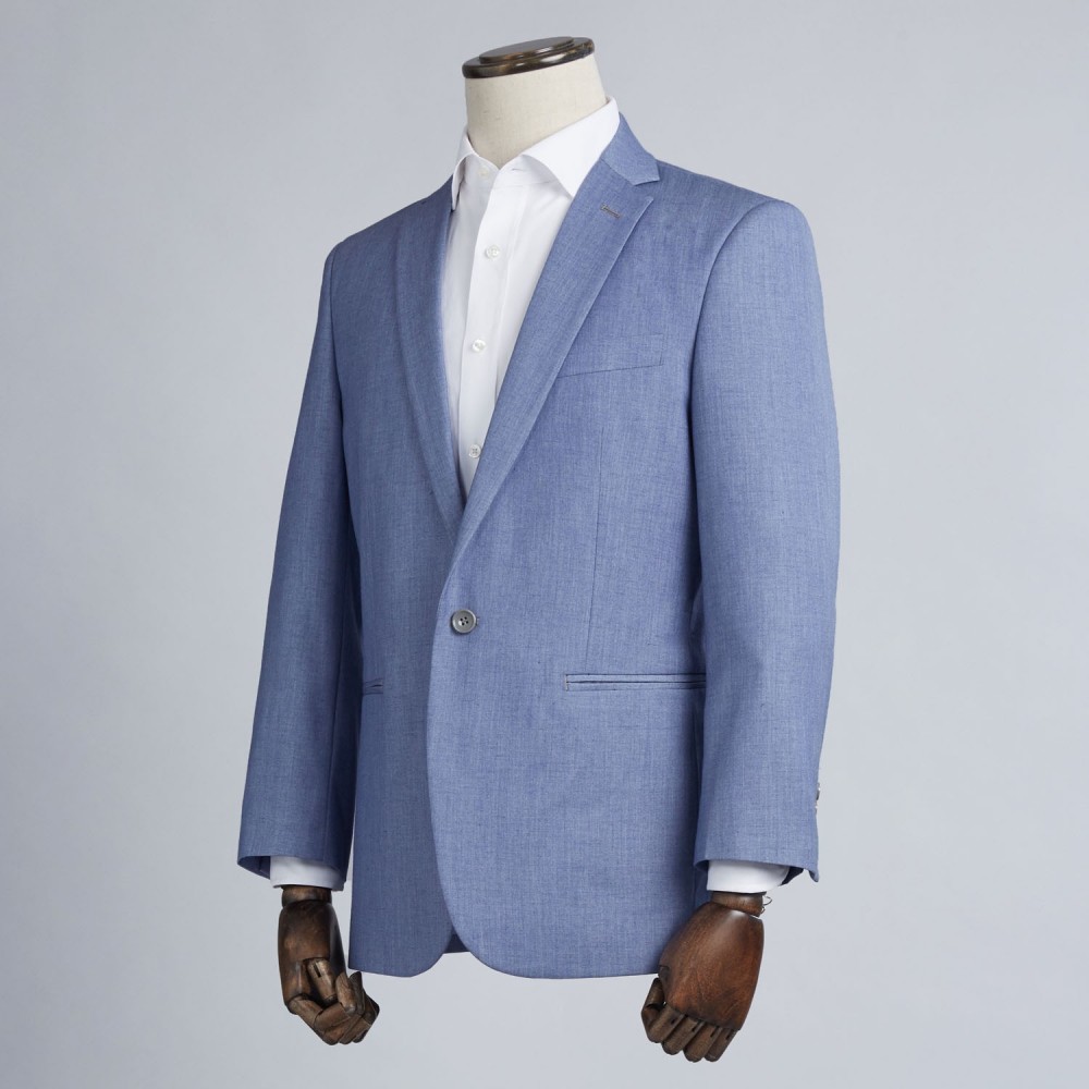 Classic Bleuet Blue Suit view 2