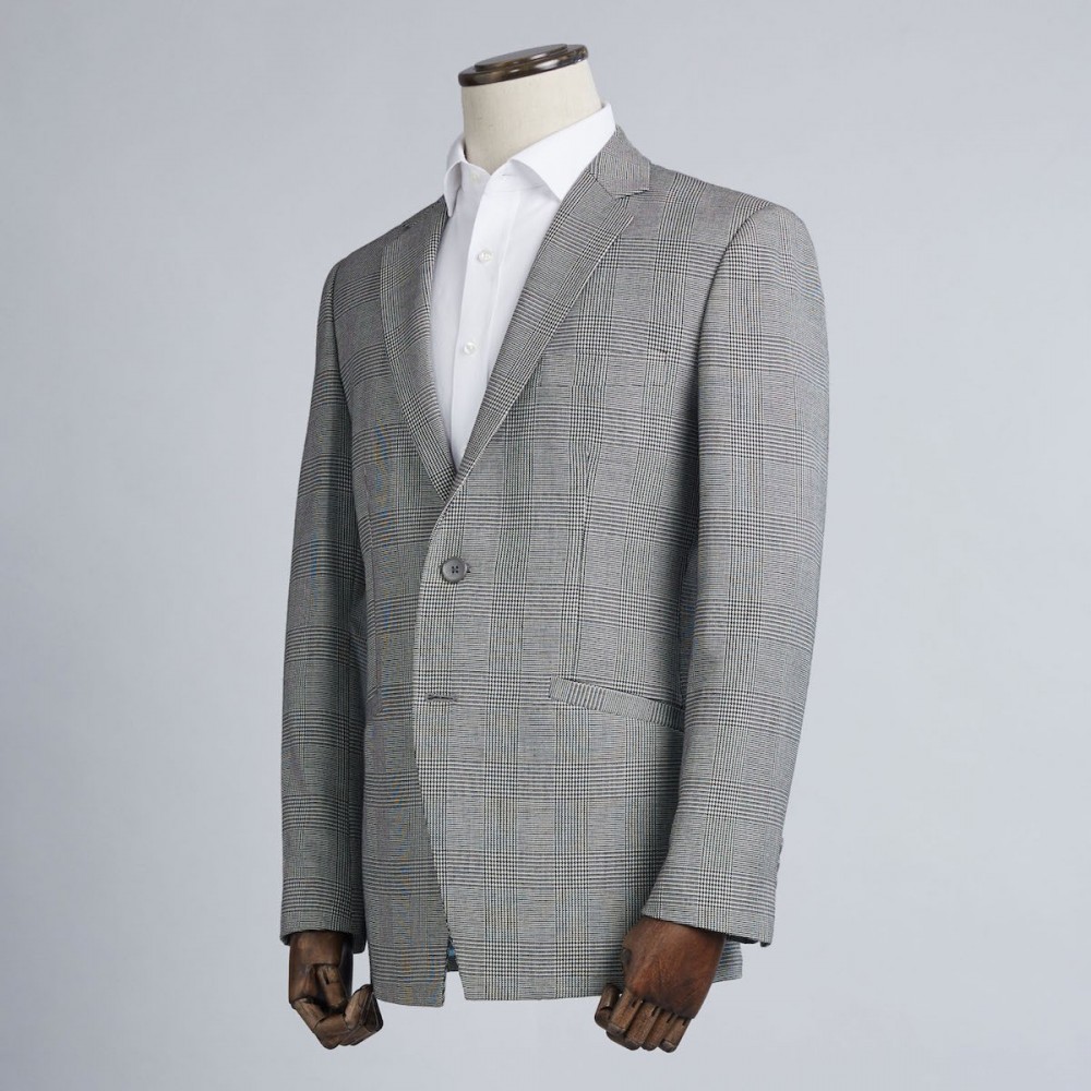 Light Grey Princes of Wales Suit view 2