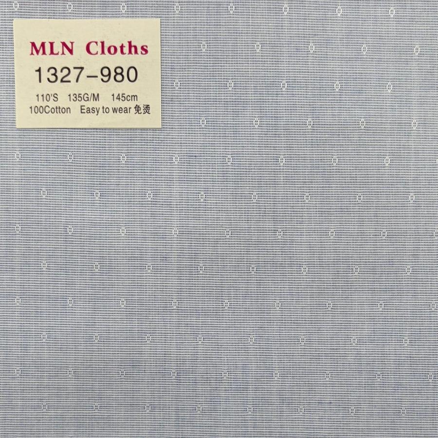 Blue Dobby Weave Shirt