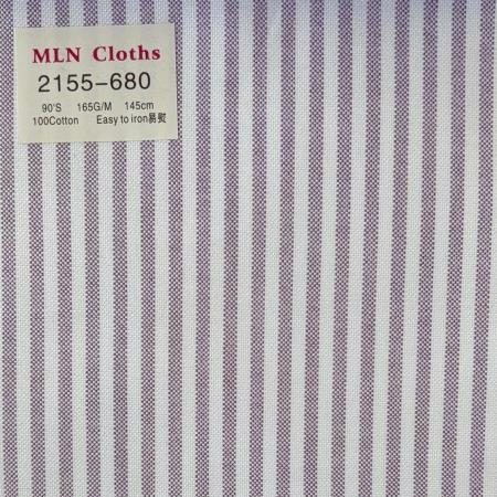 Purple Large Seersucker Shirt